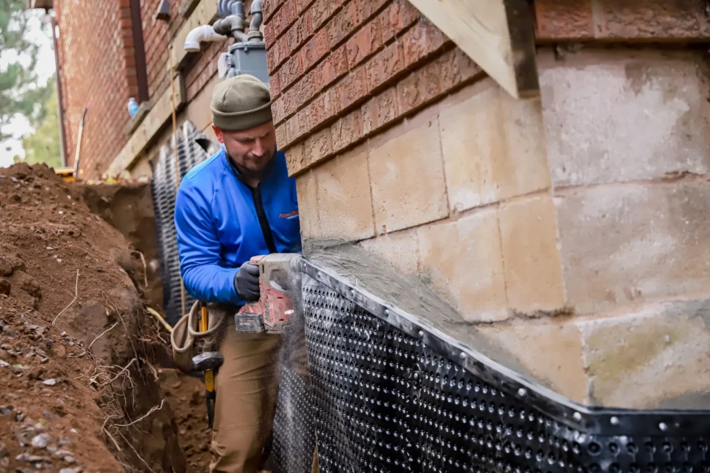 Foundation Wall Repair